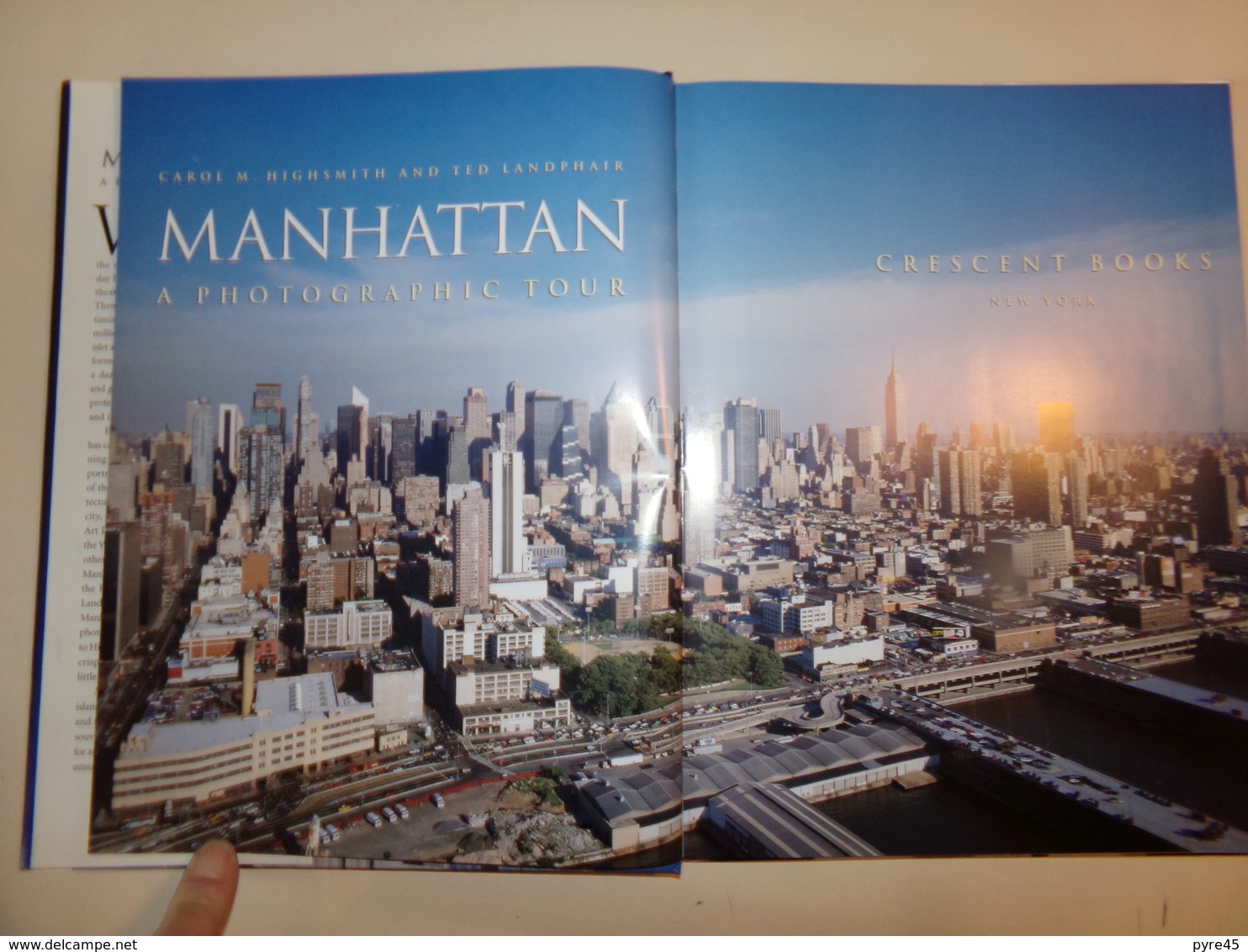 Manhattan A Photographic Tour Par Highsmith & Landphair, 1997, 128 Pages - Fotografia