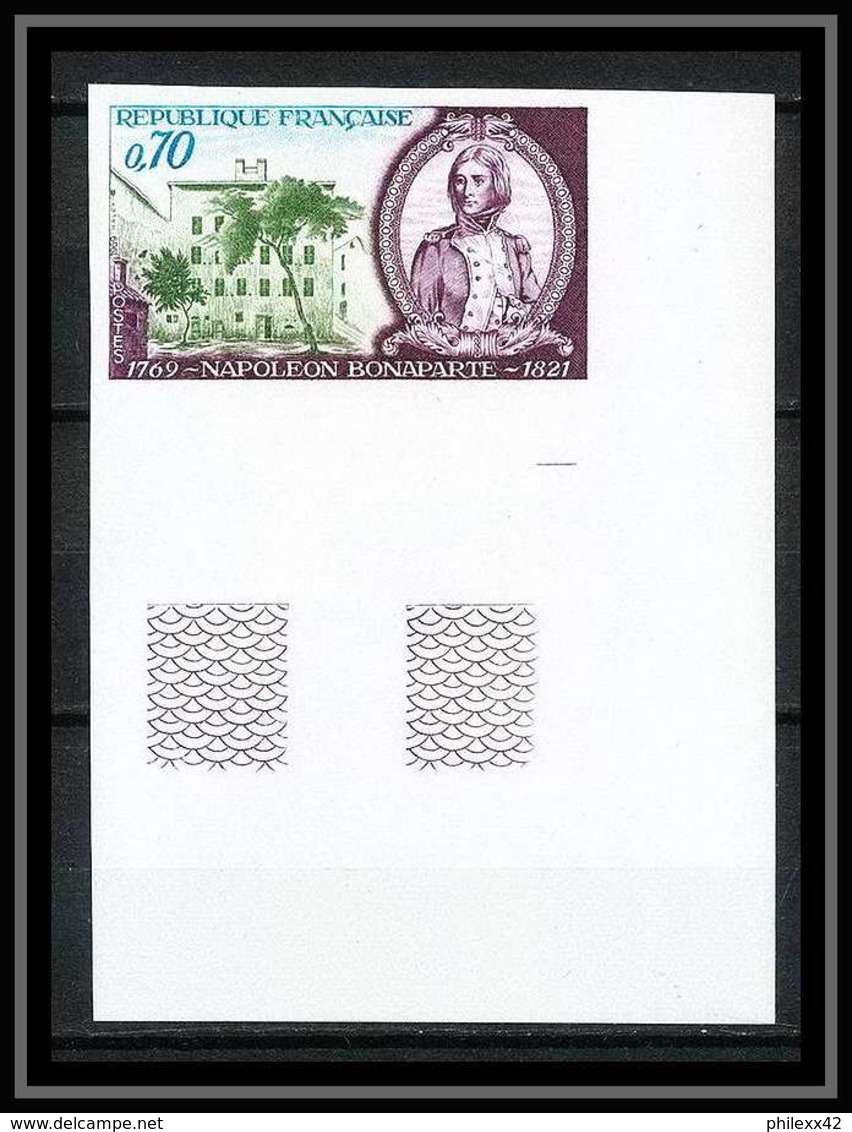 France N°1610 Napoleon Bonaparte Cote 95 Non Dentelé ** MNH (Imperforate) Coin De Non Dentelé ** MNH (Imperforate) - Unclassified