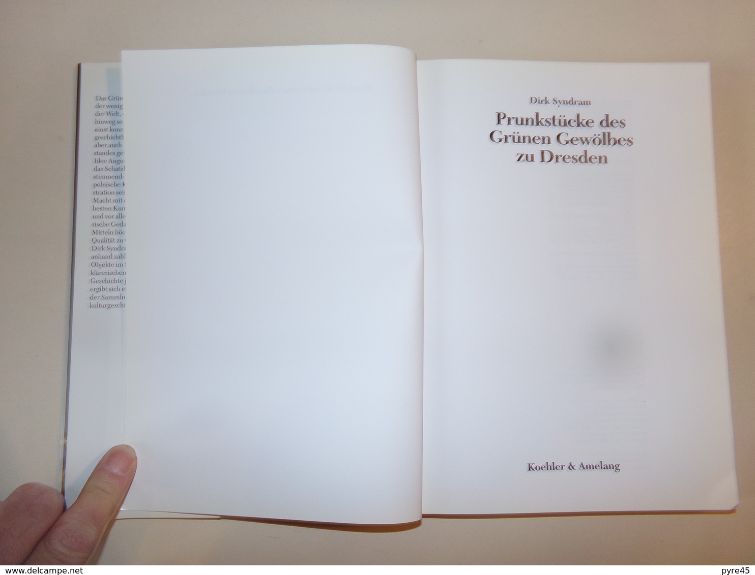 Prunkstücke Des Grünen Gewölbes Zu Dresden Par Syndram, 1997, 176 Pages - Kunstführer