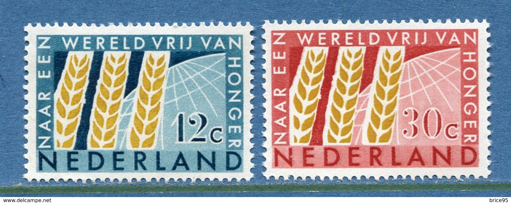 Pays Bas - YT N° 767 Et 768 - Neuf Sans Charnière - 1963 - Ongebruikt