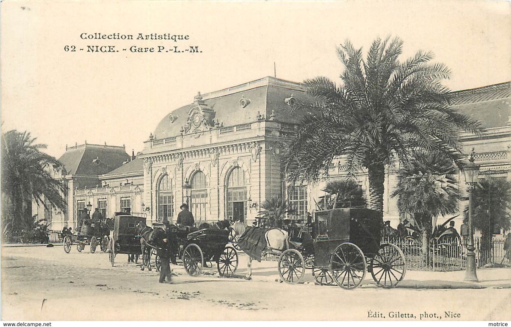 NICE - Gare P-L-M. - Schienenverkehr - Bahnhof