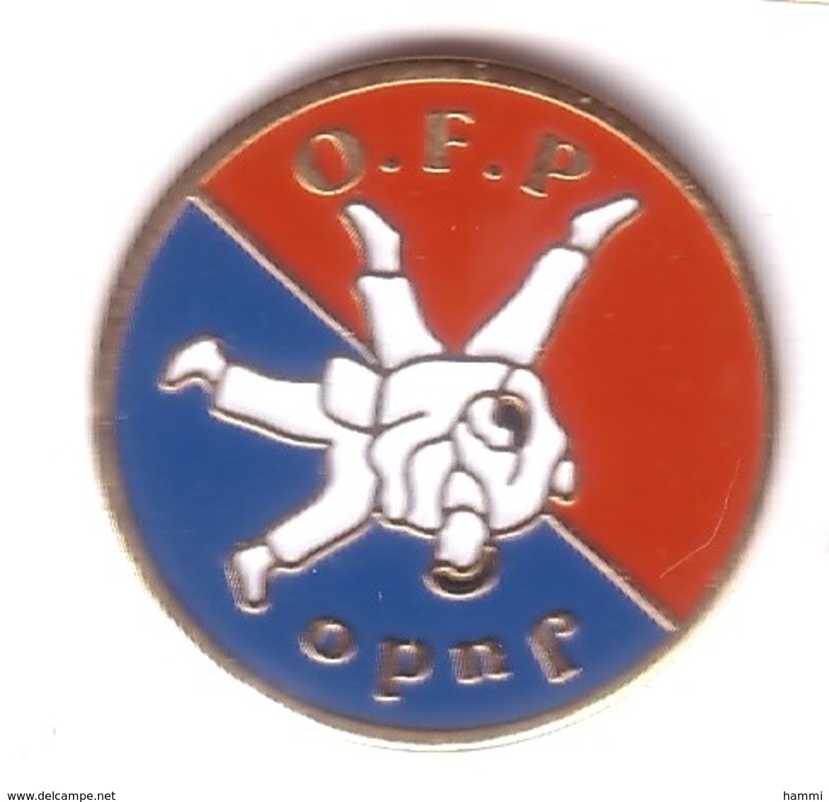 C334 234 Pin's JUDO OFP Omnisports Frouard Pompey Meurthe Moselle Achat Immédiat - Judo