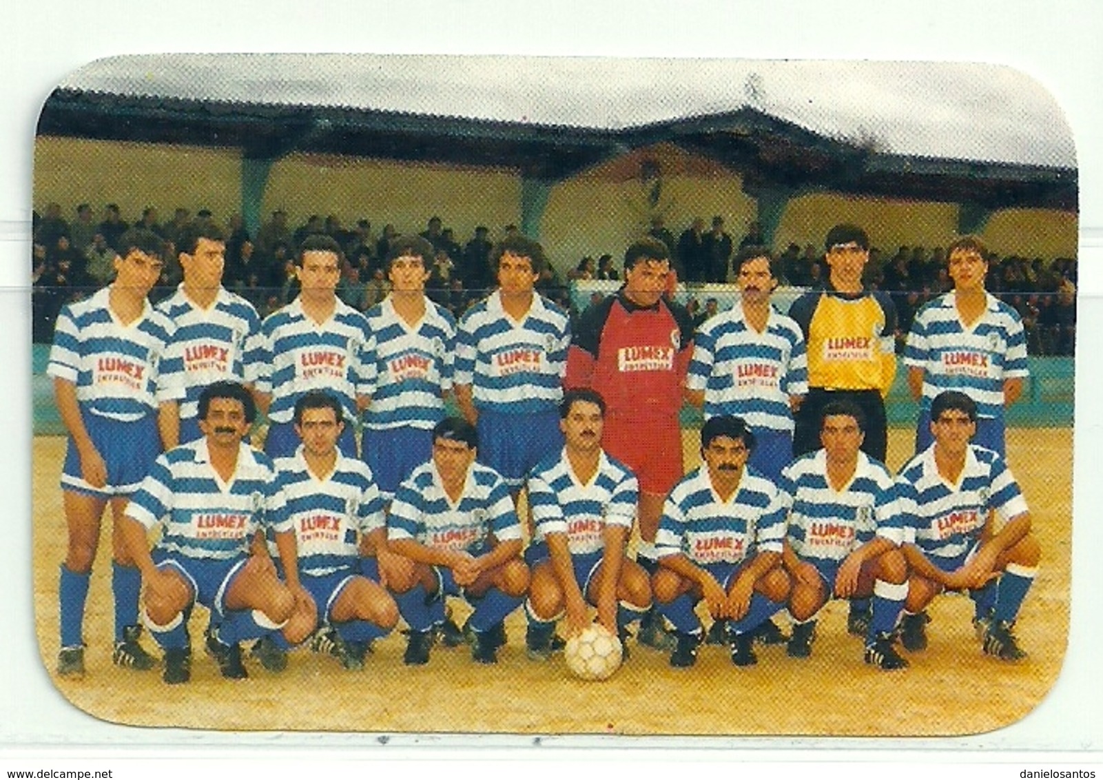 1990 Pocket Calendar Calandrier Calendario Portugal Futebol Soccer Futebol Lumex - Grand Format : 1981-90