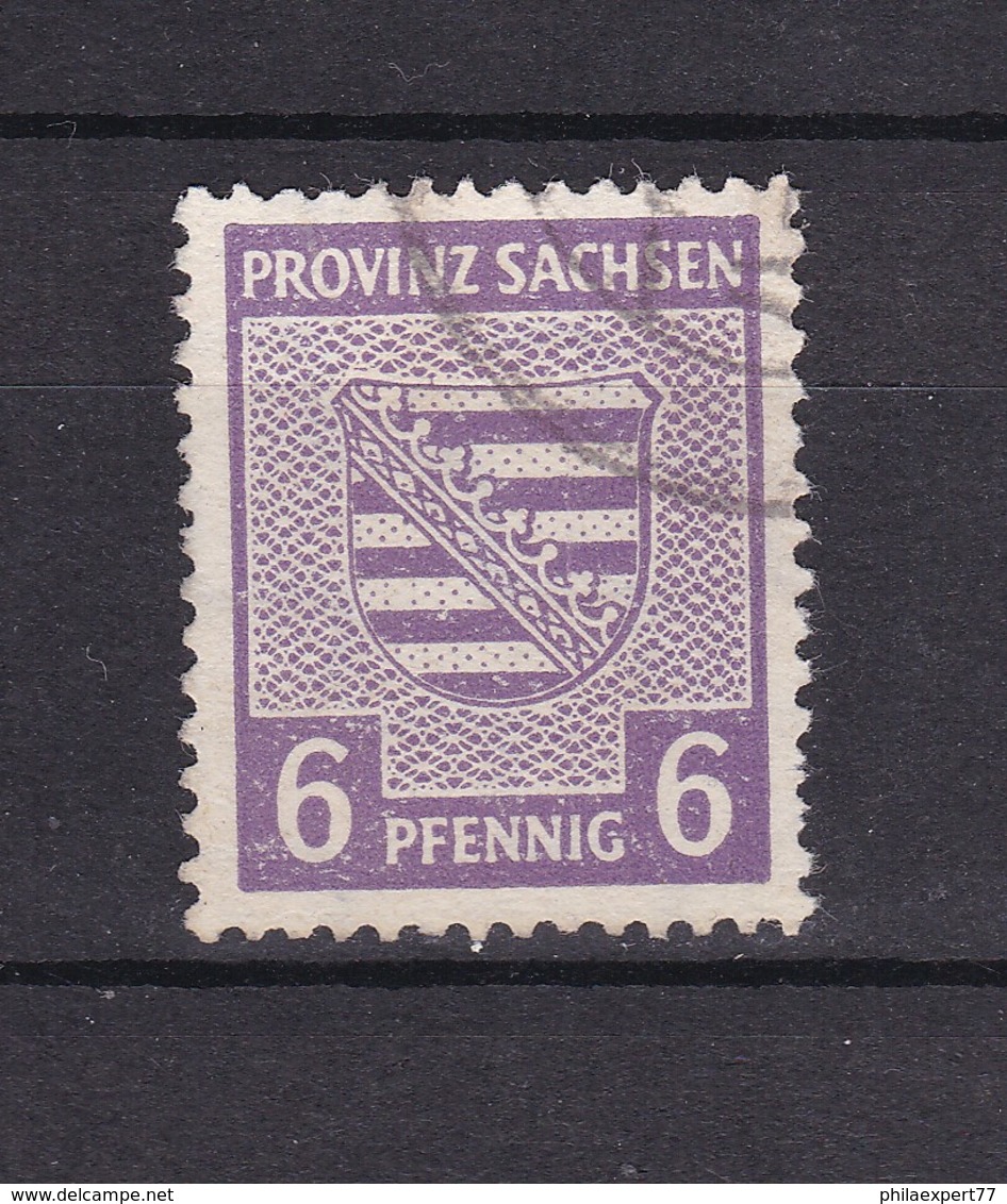 Provinz Sachesen - 1945 - Michel Nr. 76 Y A - BPP Geprüft - Gest. - Sonstige & Ohne Zuordnung