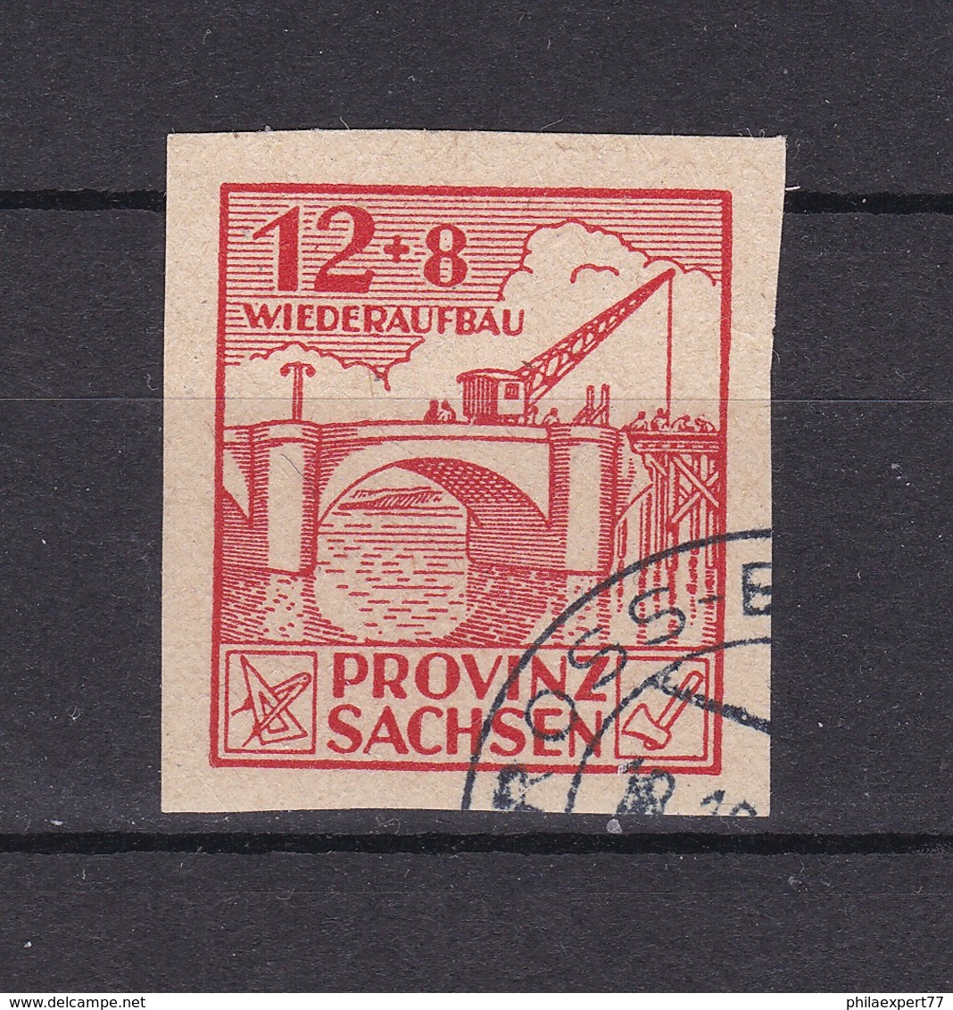 Provinz Sachesen - 1946 - Michel Nr. 88 B - Gest. - 25 Euro - Sonstige & Ohne Zuordnung