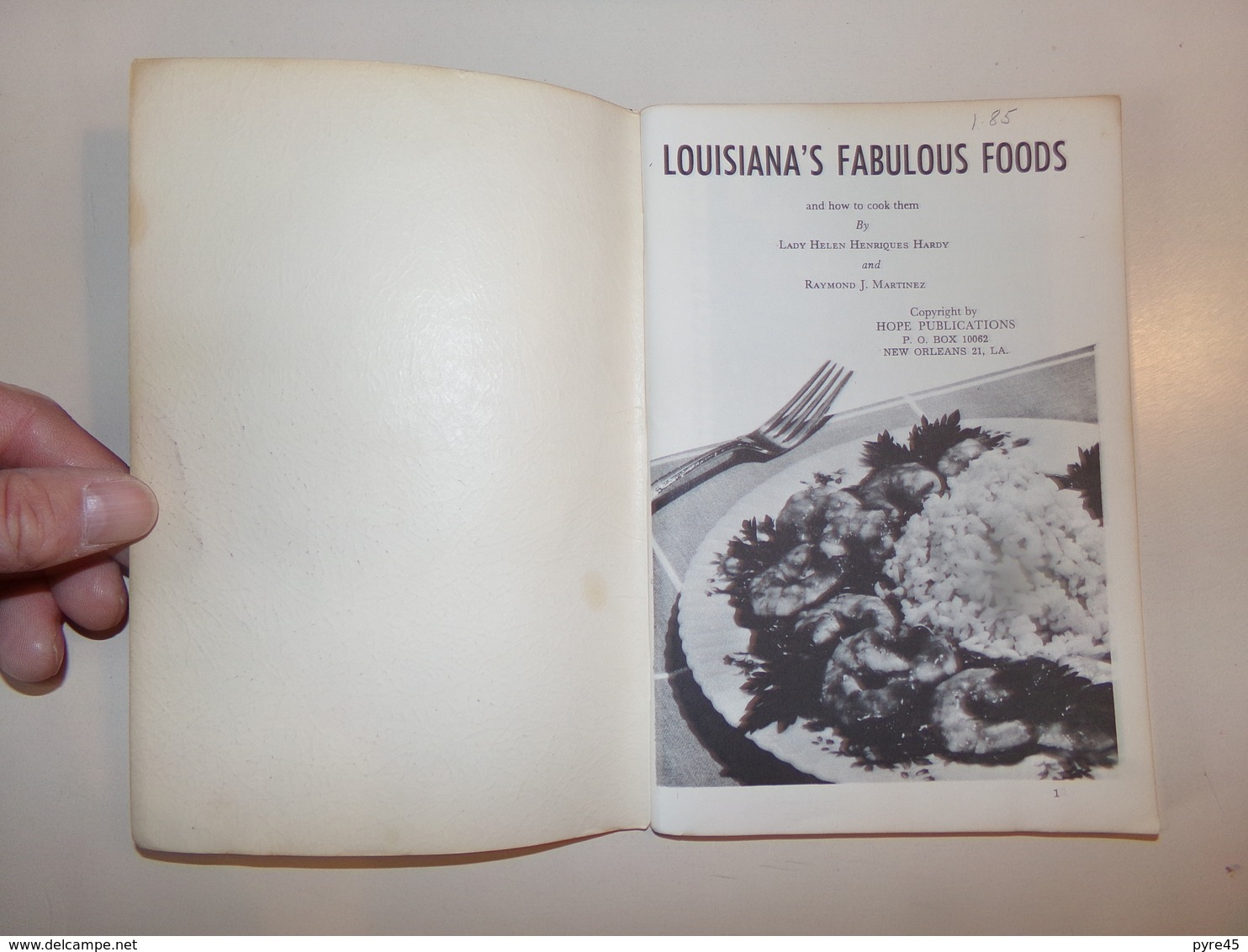 Louisiana's Fabulous Foods And How To Cook Them , 80 Pages - Nordamerika