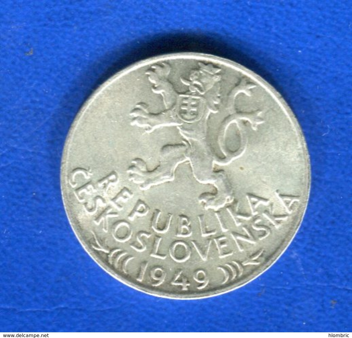 Tcécoslovaquie  100  Koru 1949  Arg - Tchécoslovaquie