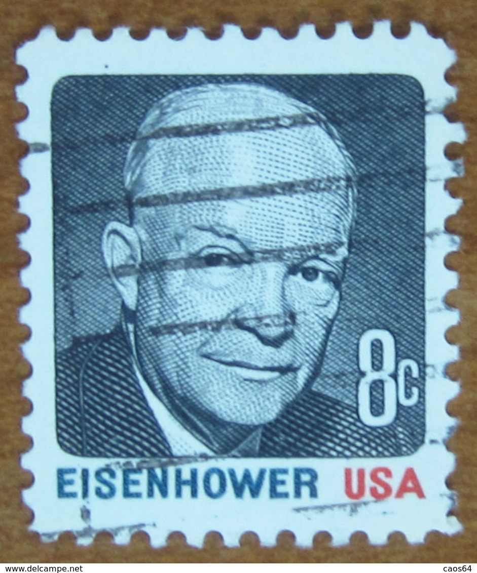 1970 USA Stati Uniti  Eisenhower - 8 C Usato - Usati