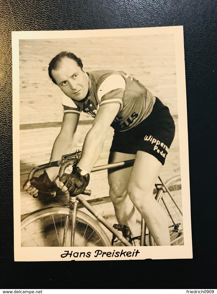 Hans Preiskeit  Geboren In Breslau 1920  Cyclisme Radrennen Radsport  Cycling Velo Radfahrer - Cyclisme