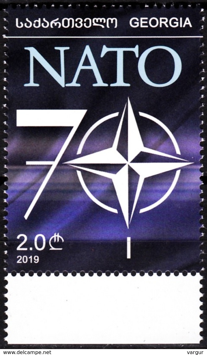 GEORGIA 2020-04 EUROPA: NATO - 70, MNH - NATO