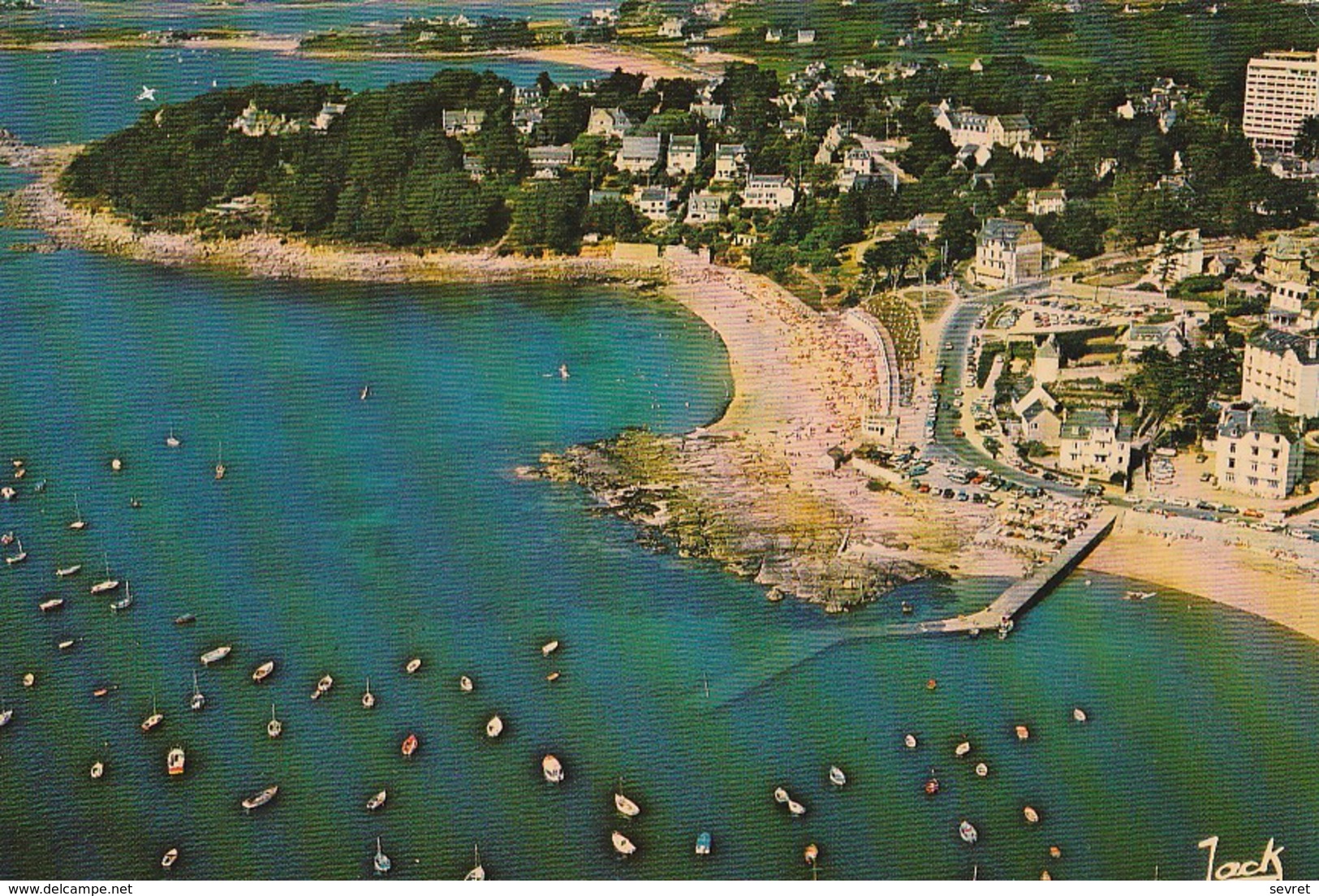 TREbEURDEN. - Le Port Et La Plage De Pors-Termen. CPM - Trébeurden