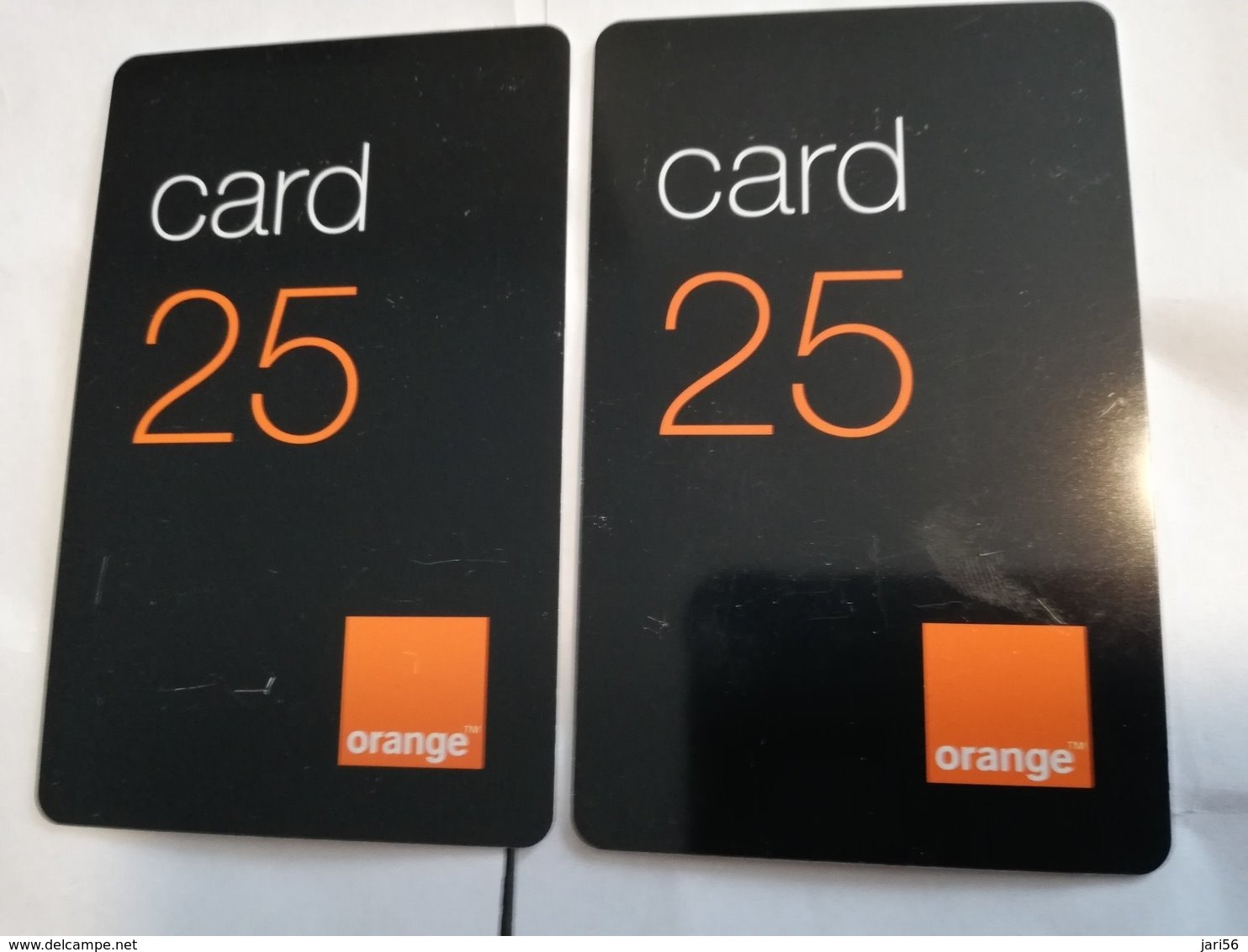 Phonecard St Martin French  ORANGE SERIE 2x 25 Card Orange MINT 31/12/02 - Antillas (Francesas)