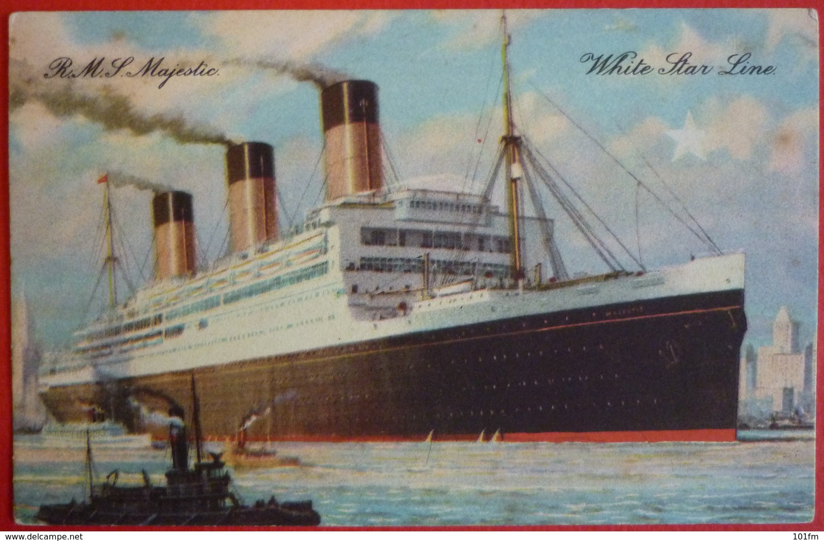 R.M.S. MAJESTIC - WHITE STAR LINE - Dampfer