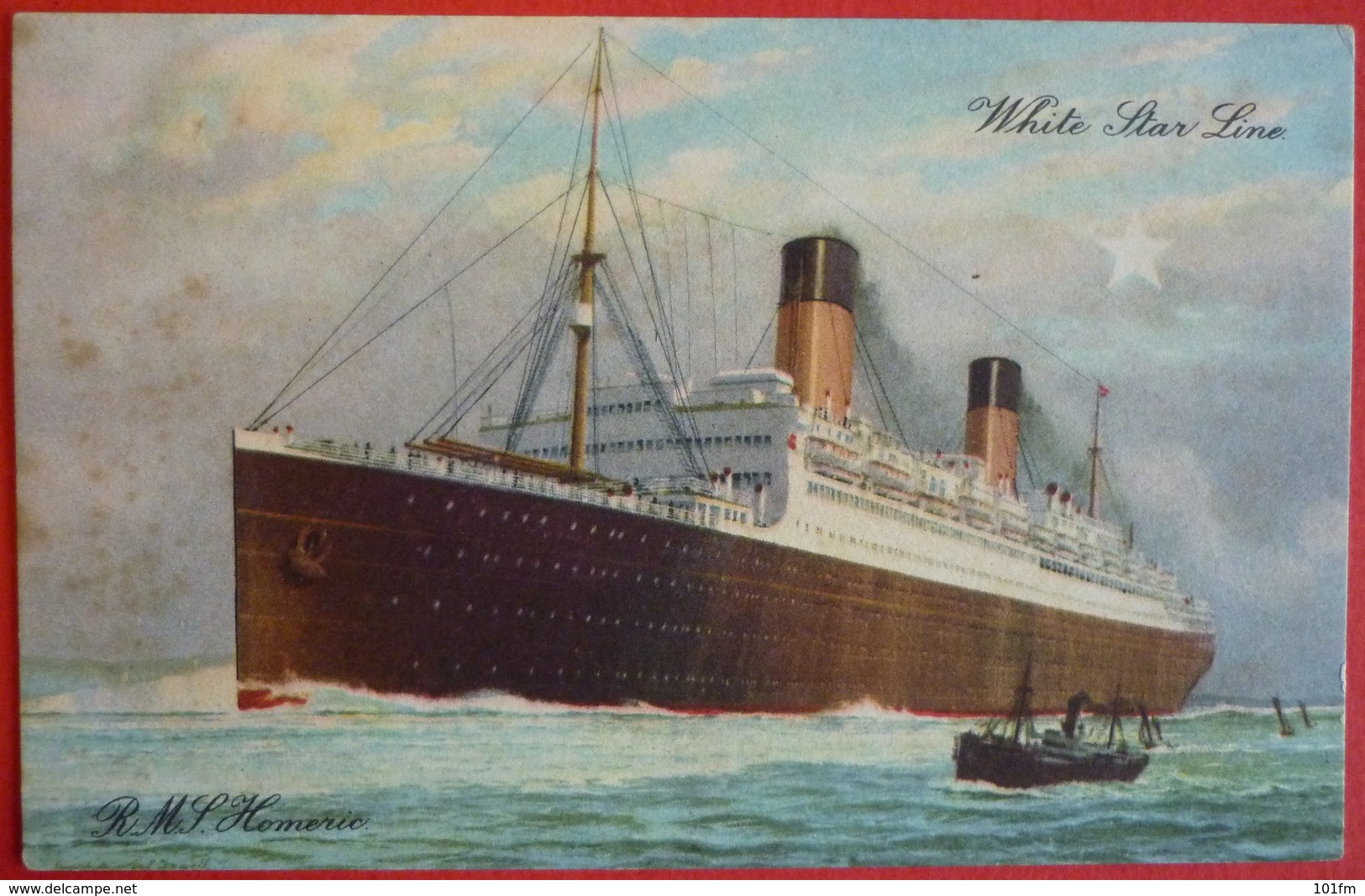 R.M.S. HOMERIC - WHITE STAR LINE - Steamers