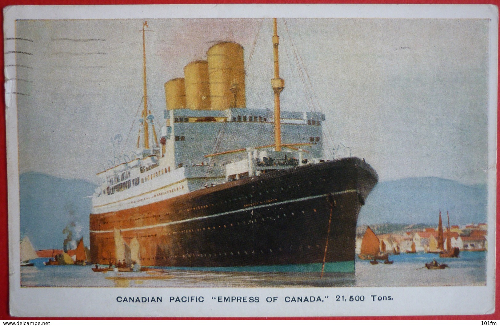 S.S. EMPRESS OF CANADA - CANADIAN PACIFIC - Steamers