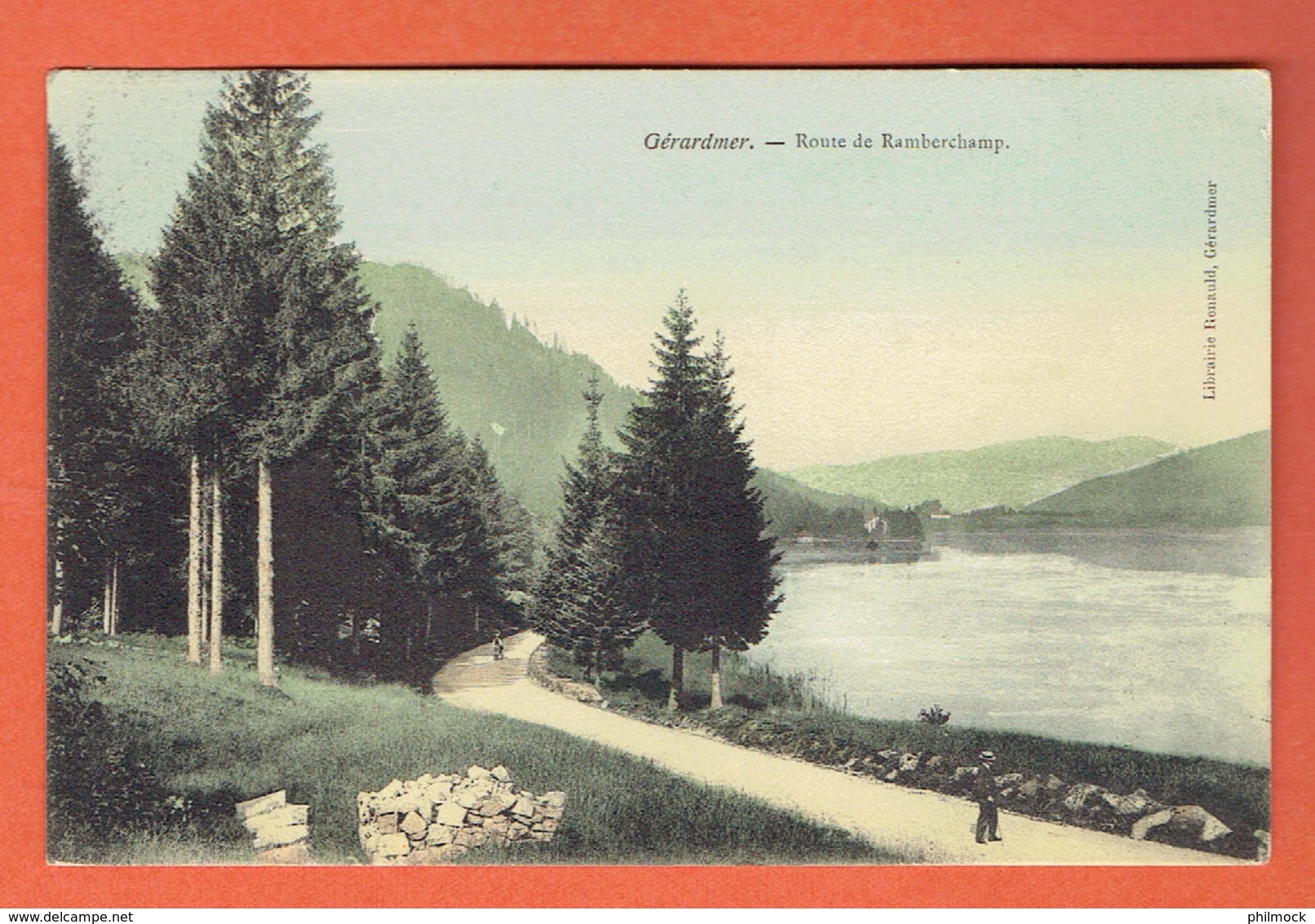 200 P - St Dié - Gérardmer Route De Ramberchamp - Obl Gérardmer 1902 Vers Luxembourg-Ville Sur 111 - Gerardmer