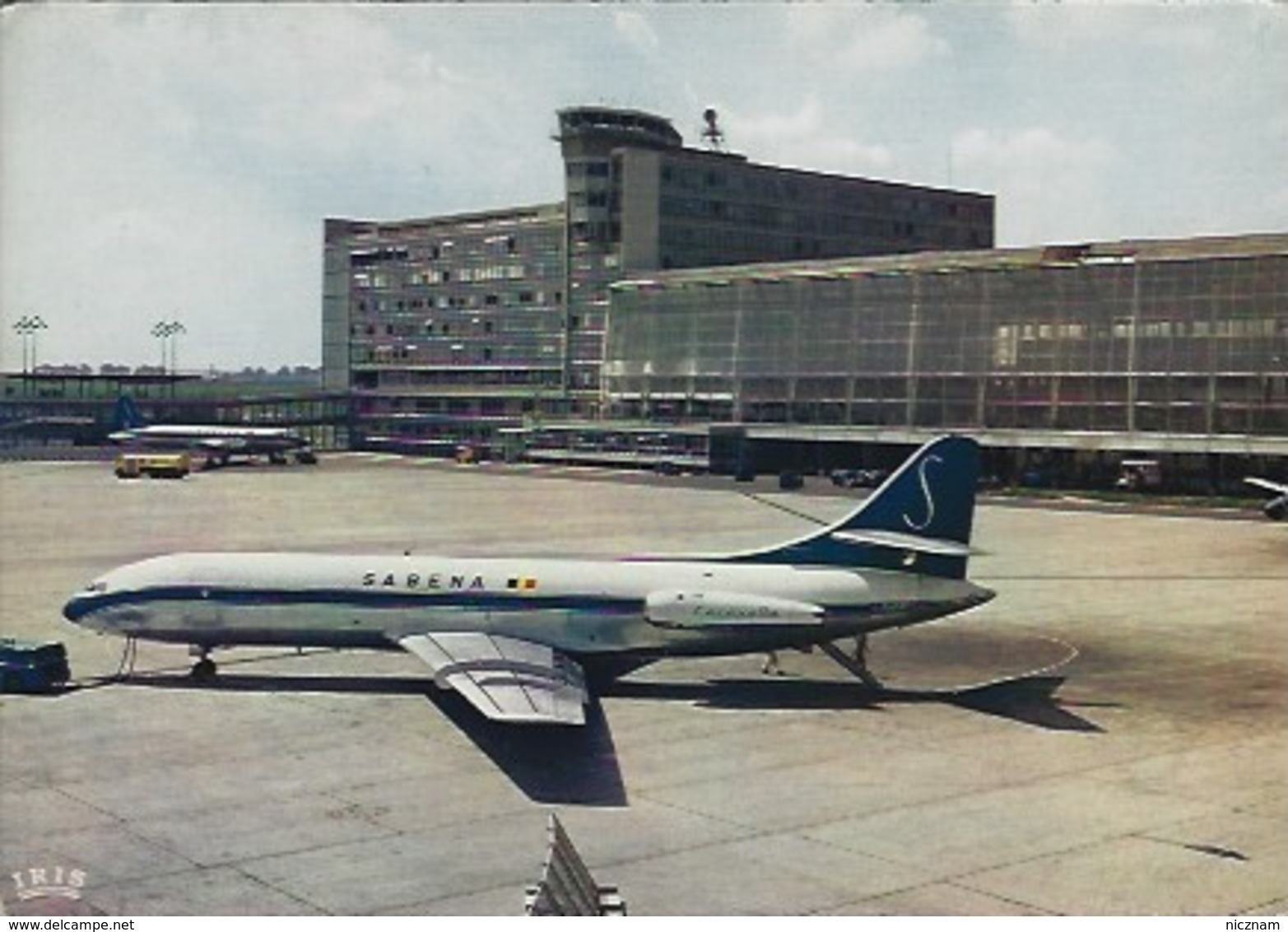 Carte Postale Aéroport Bruxelles (National Luchtaven Brussel-Nationaal) - Années 1960 - Non Circulée - Aeroporto Bruxelles