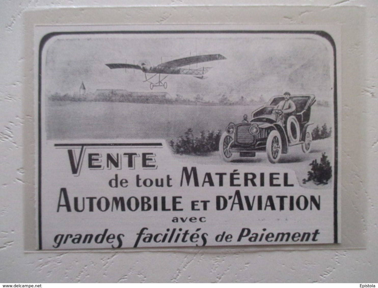 REIMS Rue Des Moulins - Ets Hanriots - Fabrication Et Montage De Machines Volantes MONOPLAN - Coupure De Presse De 1911 - Maschinen