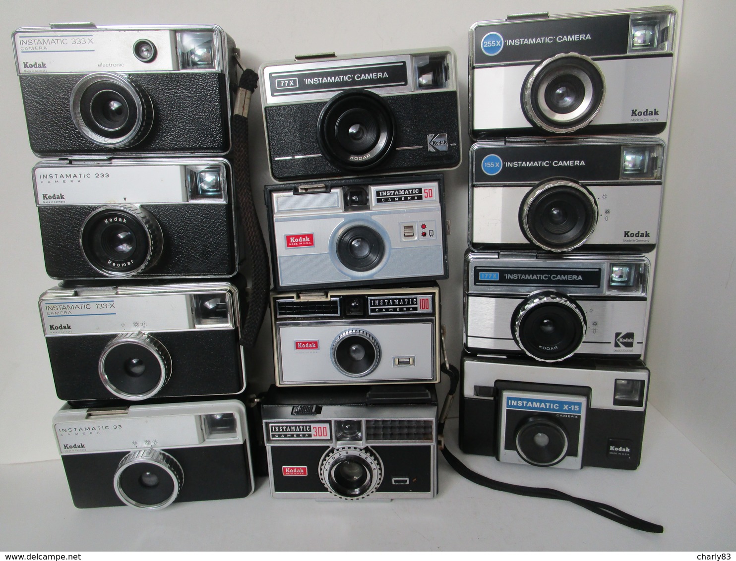 LOT  DE  12  APPAREILS  INSTAMATIC  126 - Appareils Photo