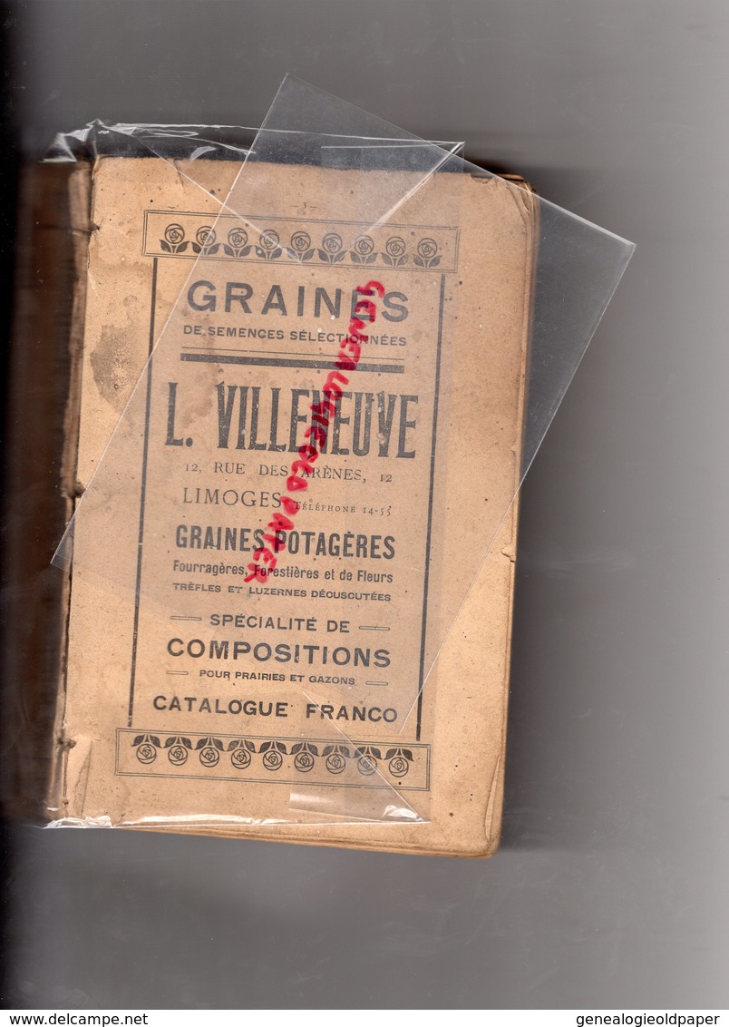 23-  GUERET - GRAND ANNUAIRE DE LA CREUSE 1903- RARE   CHEZ BETOULLE IMPRIMERIE LIBRAIRE