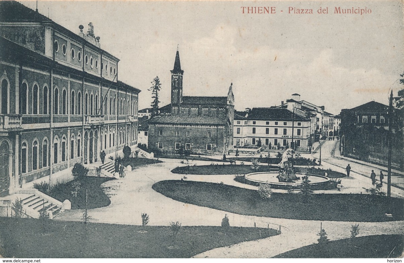 2a.915. THIENE - Vicenza - Piazza Del Municipio - Otros & Sin Clasificación
