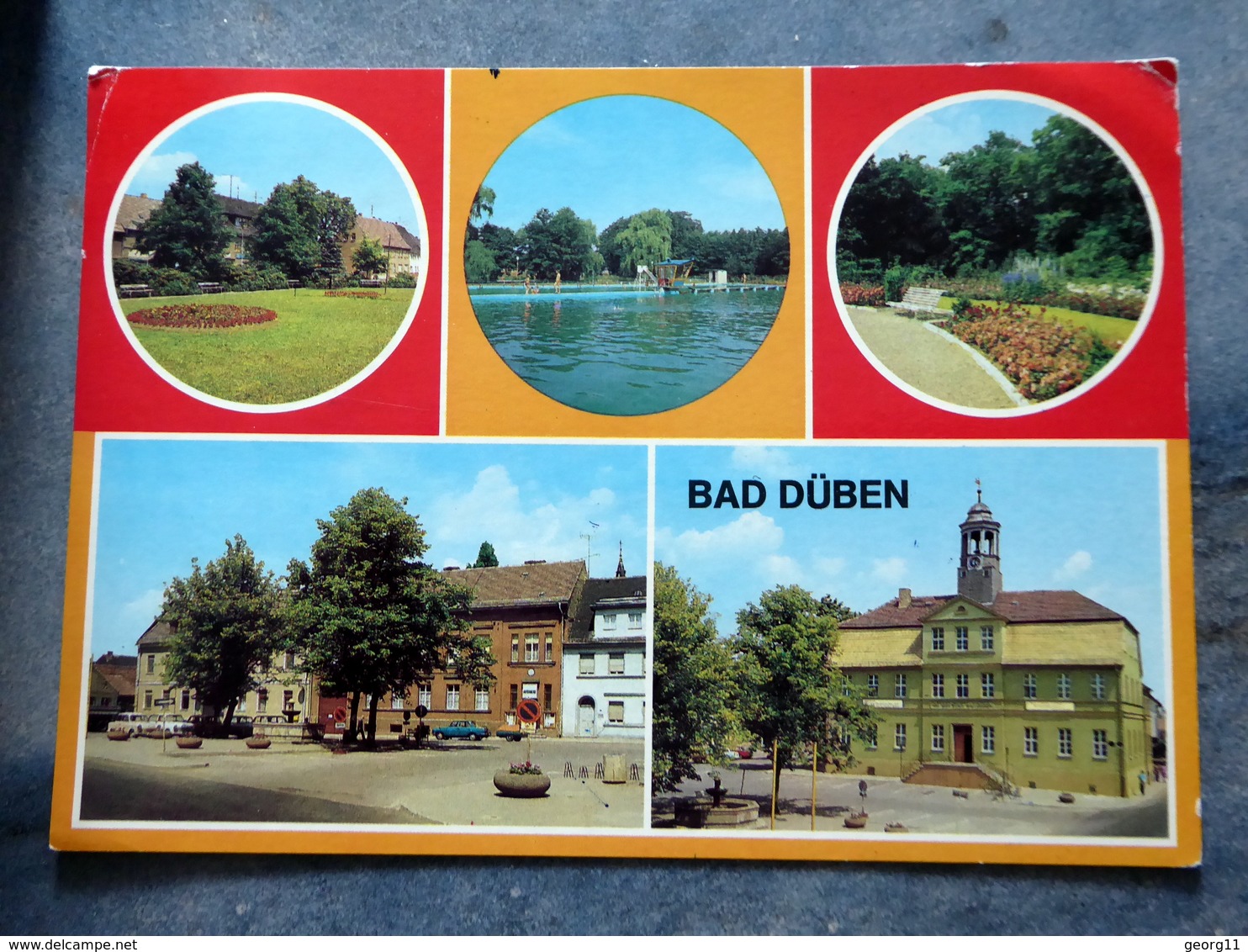 Bad Düben - Eilenburg - Kurpark Waldbad - Platz Der Jugend - DDR 1981 - Bad Düben