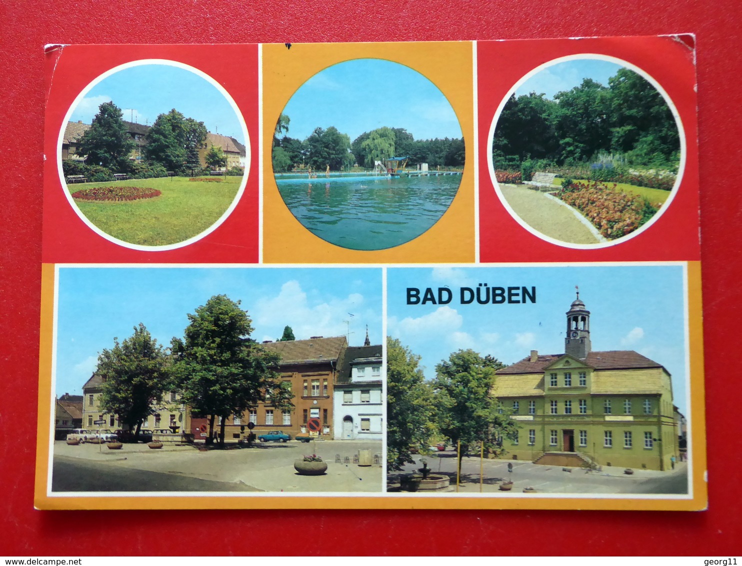Bad Düben - Eilenburg - Kurpark Waldbad - Platz Der Jugend - DDR 1981 - Bad Düben