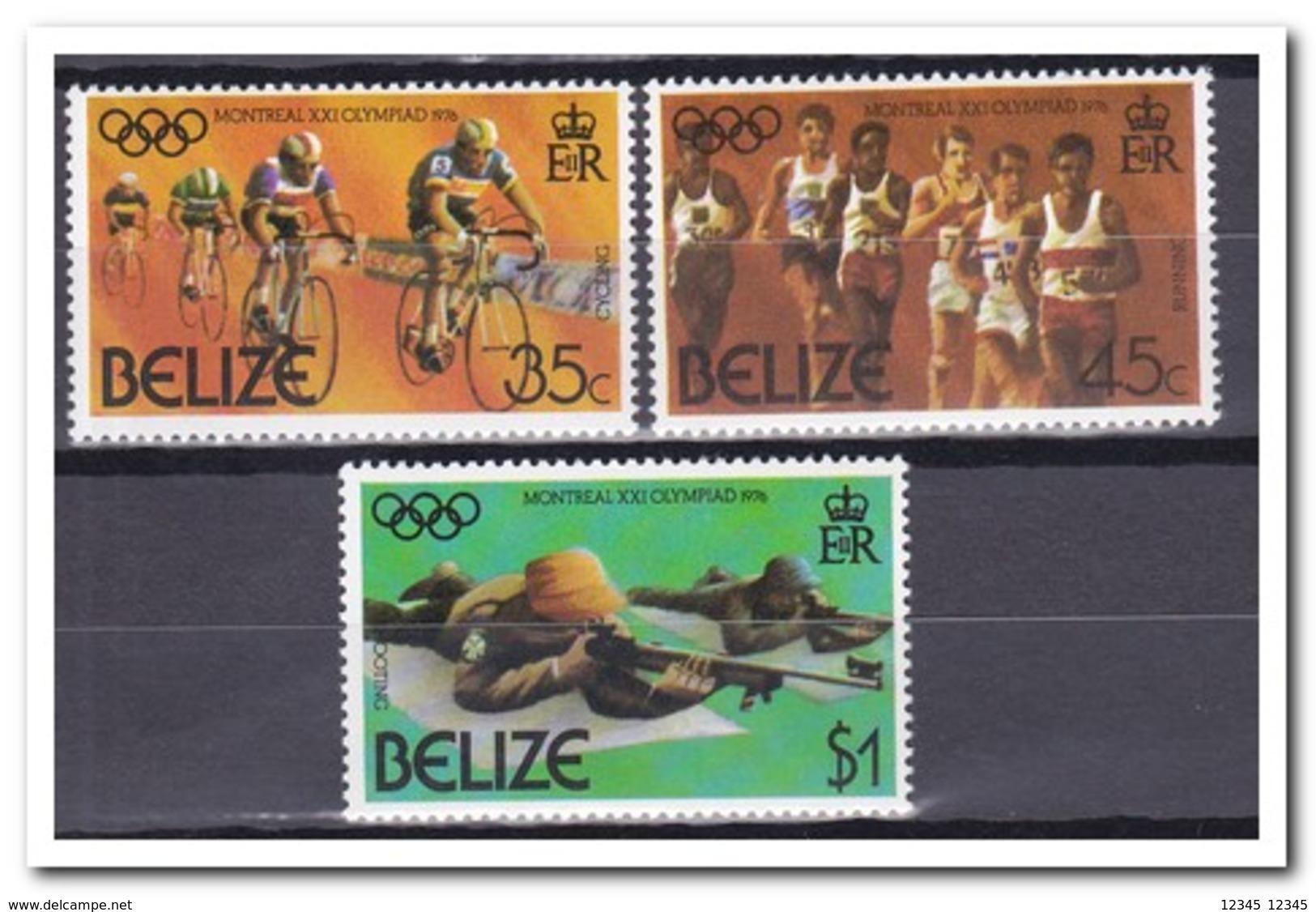 Belize 1976, Postfris MNH, Olympic Games - Belize (1973-...)