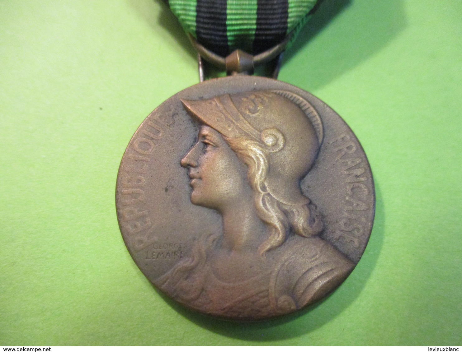 Médaille Militaire/République Française/ Aux Défenseurs De La Patrie/ Lemaire /Vétérans De 1870-1871              MED316 - Francia