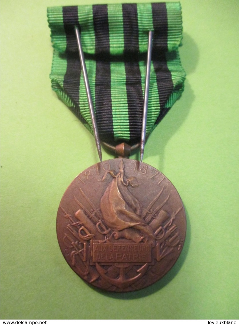 Médaille militaire/République Française/ Aux Défenseurs de la Patrie/ Lemaire /Vétérans de 1870-1871              MED316