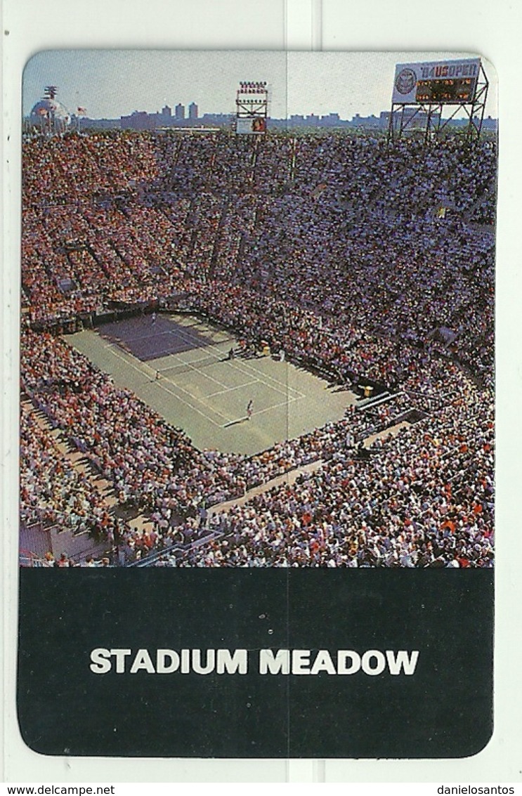 1986 Pocket Calendar Calandrier Calendario Portugal Tenis Tennis Stadium Meadow - Grand Format : 1981-90