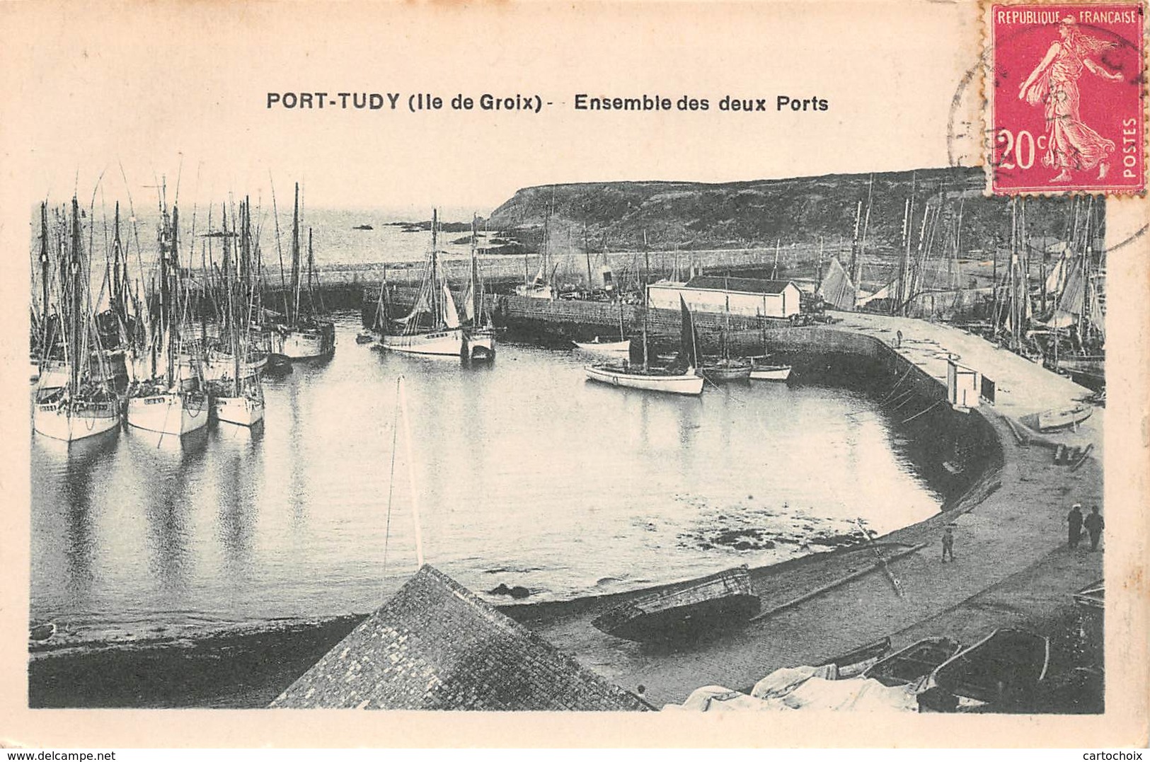 56 - Port-Tudy - Un Beau Panorama Des Deux Ports - Autres & Non Classés