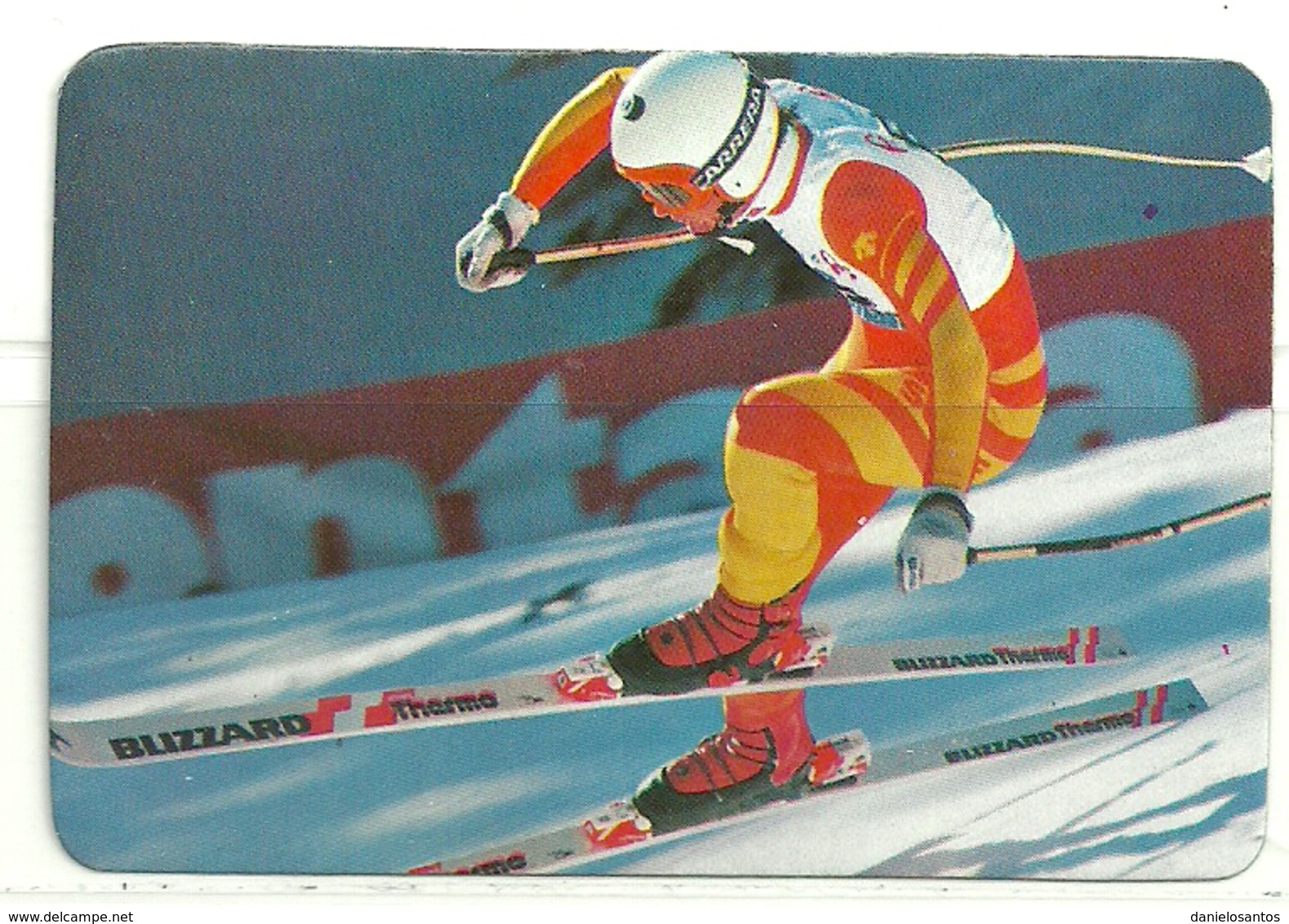 1988 Pocket Calendar Calandrier Calendario Portugal Ski - Grand Format : 1981-90