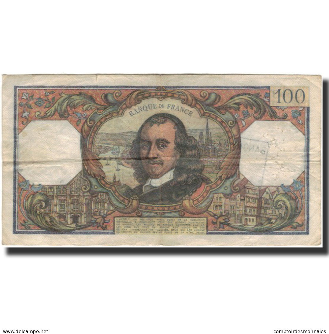 France, 100 Francs, Corneille, 1973-05-03, TB, Fayette:65.42, KM:149d - 100 F 1964-1979 ''Corneille''