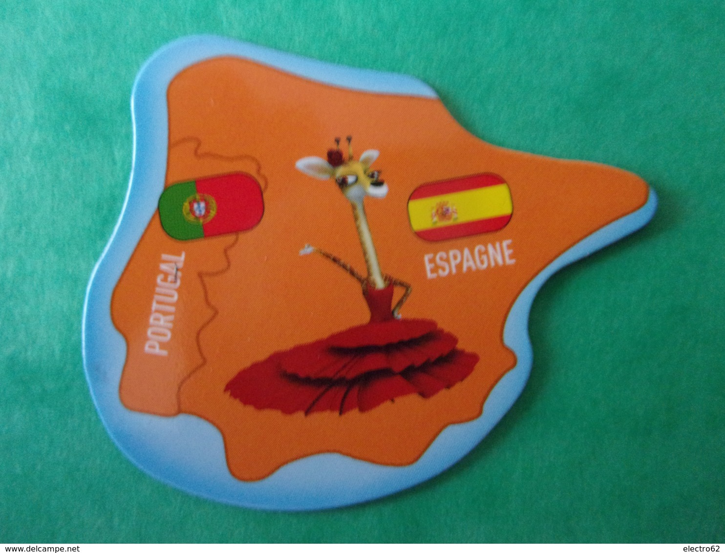 Magnet Brossard Savane Espagne Espana Portugal Girafe Giraffe Jirafa Spain Spanien - Turismo