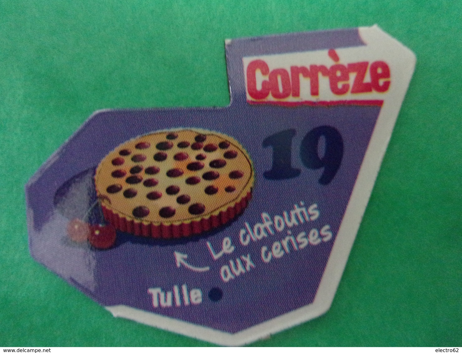 Magnet Corrèze 19 Clafoutis Aus Cerises Tulle Ciliegia Kirsche Cereza Cherry - Tourisme