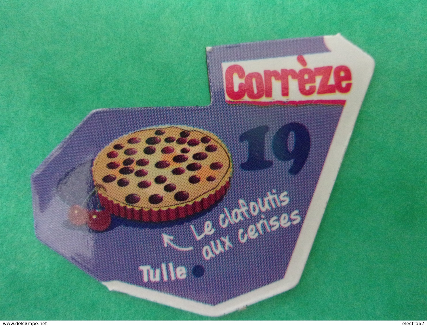 Magnet Corrèze 19 Clafoutis Aus Cerises Tulle Ciliegia Kirsche Cereza Cherry - Tourisme