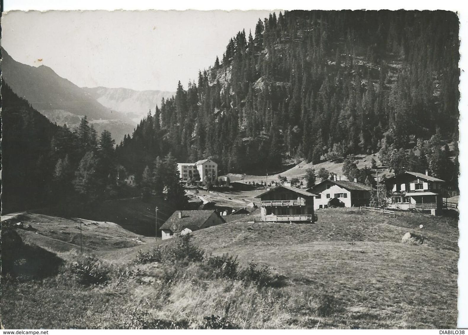 ARGENTIÈRES ( HAUTE-SAVOIE )  HAMEAU DE TRÉLECHAMP . HÔTEL DES MONTETS ET COL DES MONTETS - Autres & Non Classés