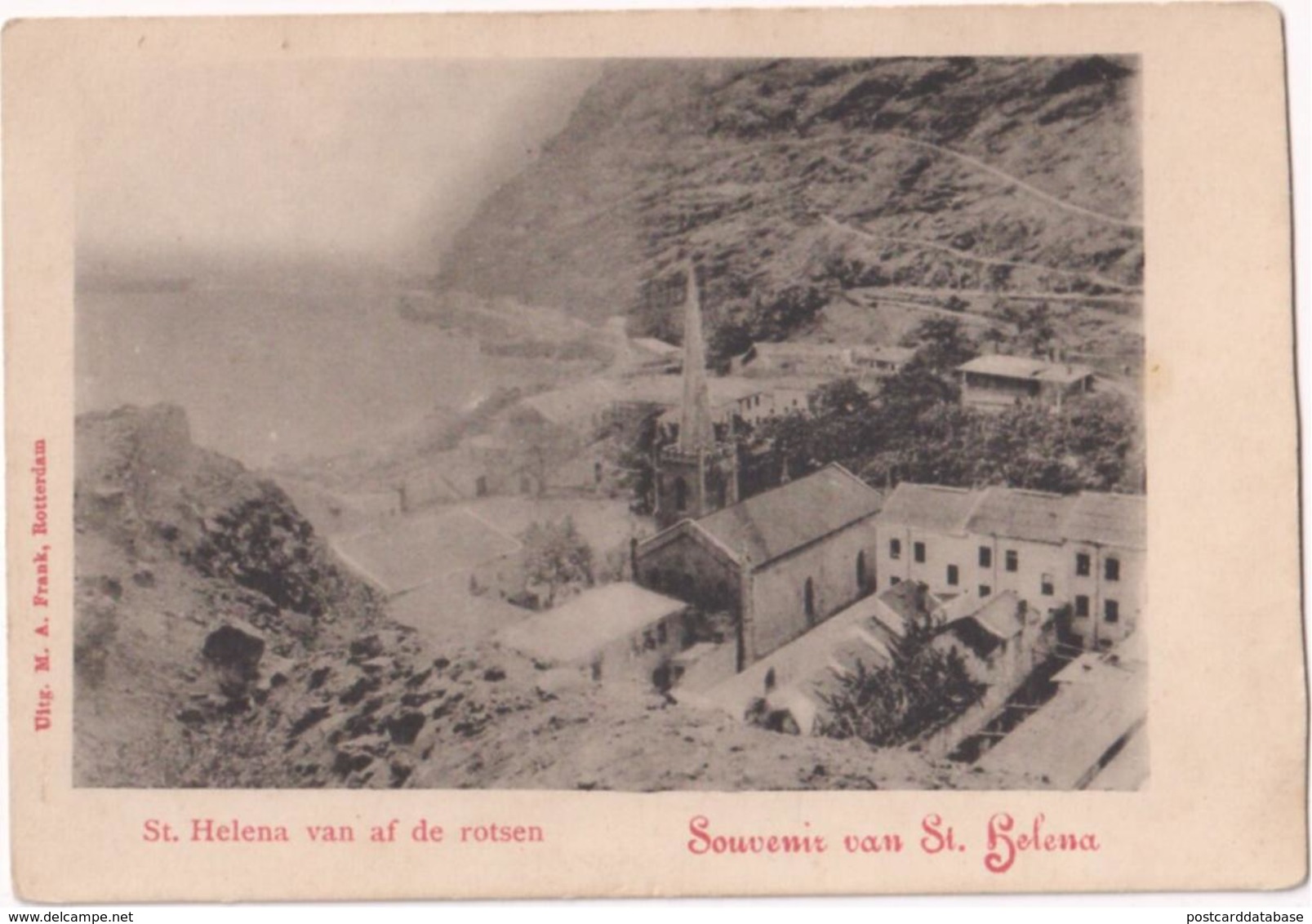 St. Helena Van Af De Rotsen - Souvenir De St. Helena - Sainte-Hélène