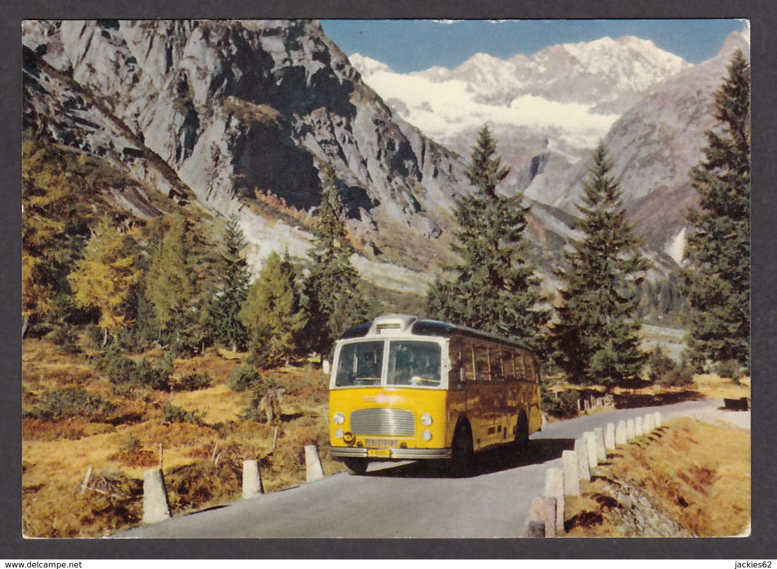 95820/ AUTOCARS, Autocars Postaux Suisses, Schweizer Alpenpost, Grimsel - Busse & Reisebusse