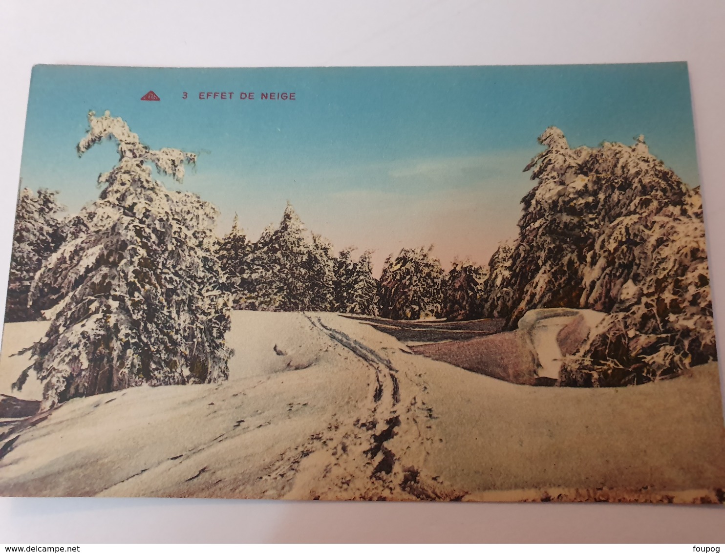 9 CARTES MONTAGNE EFFET DE NEIGE SKIEUR VOSGES HIVER - Alpinismo