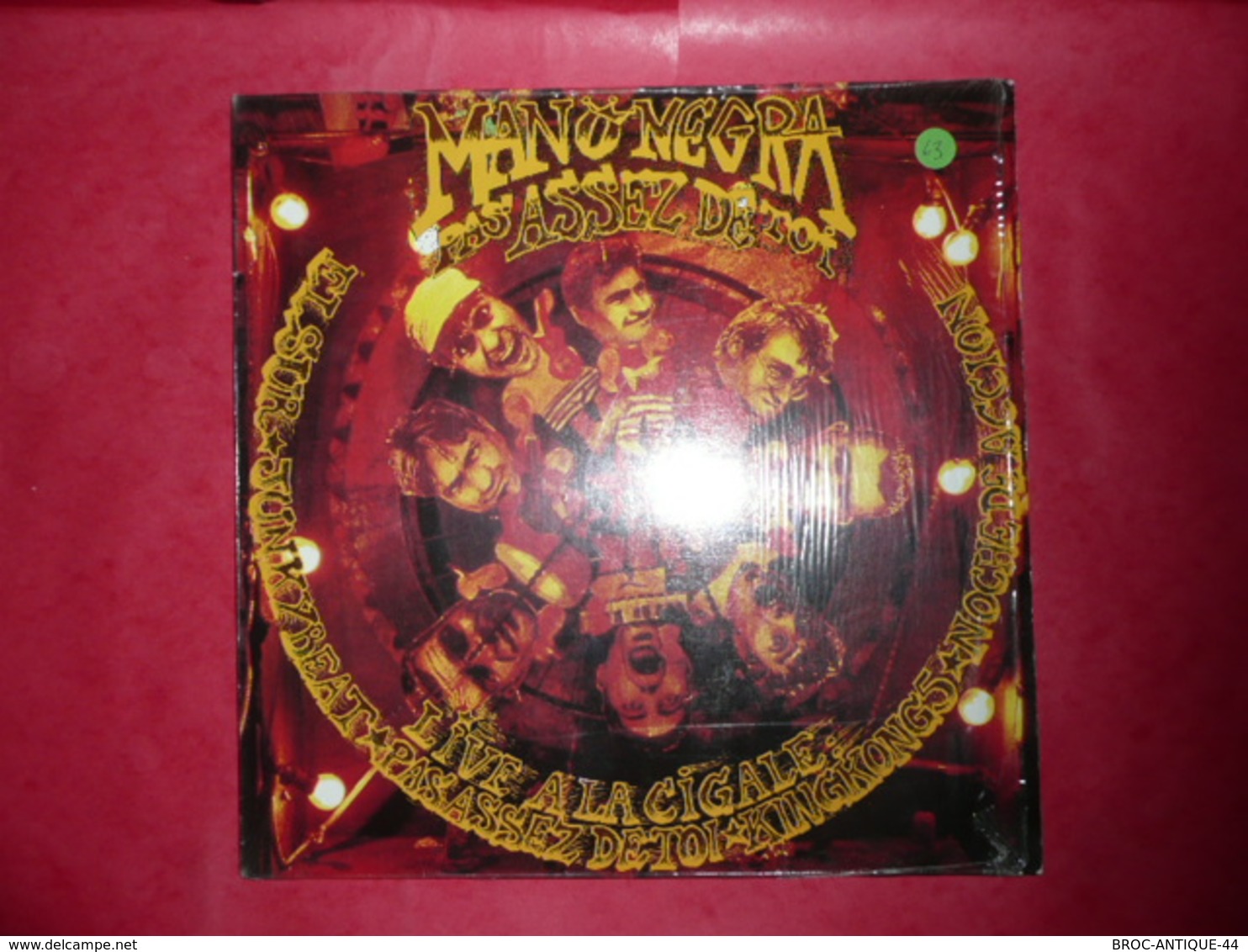 LP33 N°2328 - LA MANO NEGRA - PAS ASSEZ DE TOI  - ORIGINAL - Rock