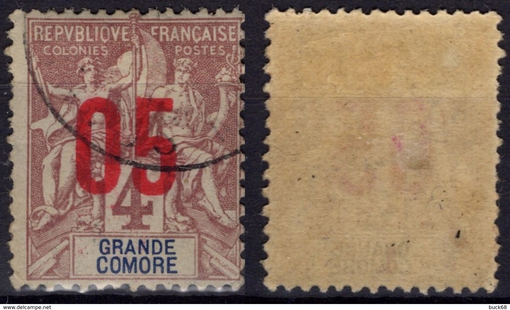 GRANDE COMORE Poste 21 (o) Type Groupe Classique [ColCla] - Autres & Non Classés