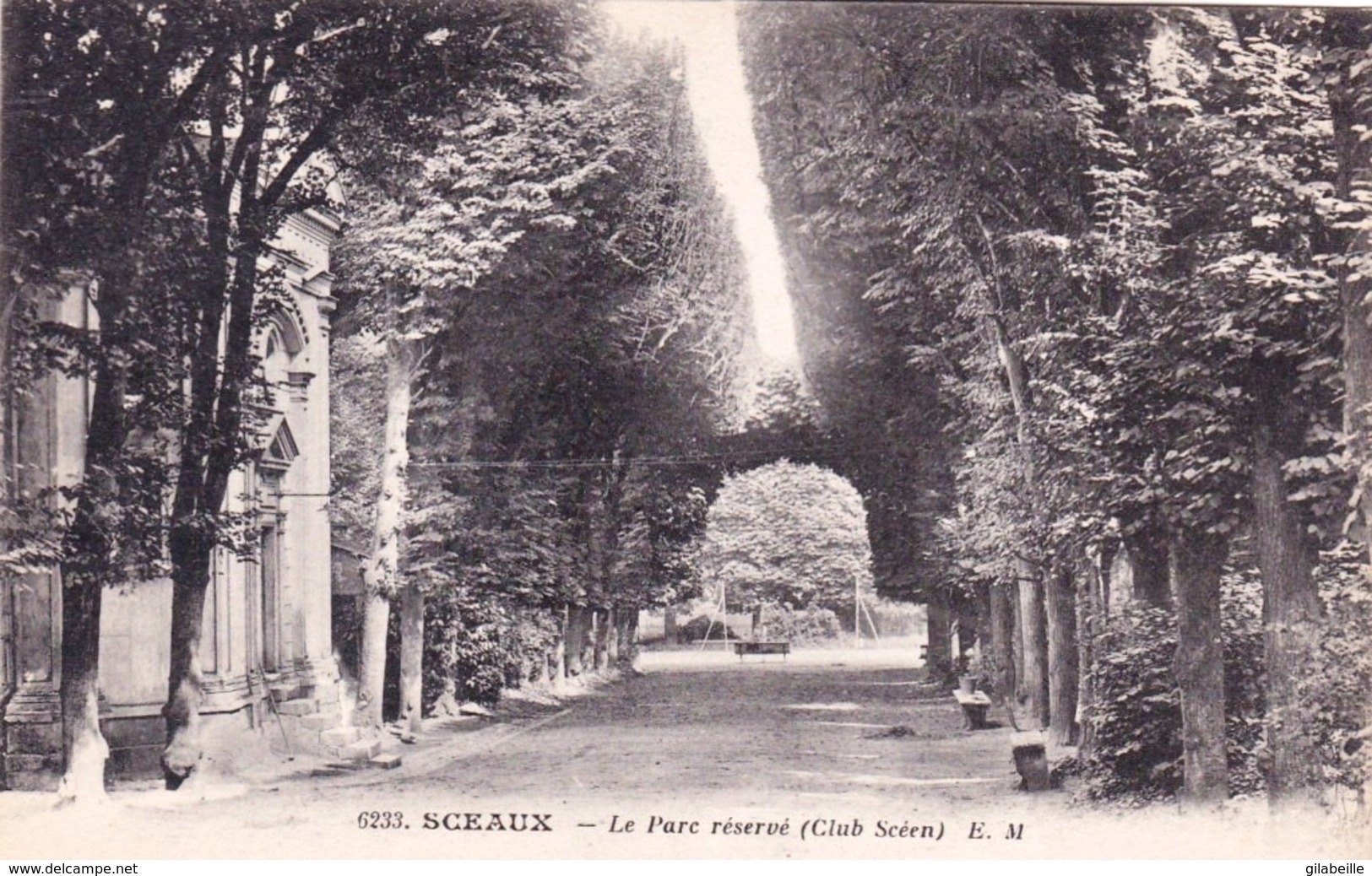 92 - SCEAUX -  Le Parc Reserve ( Clud Sceen ) - Sceaux