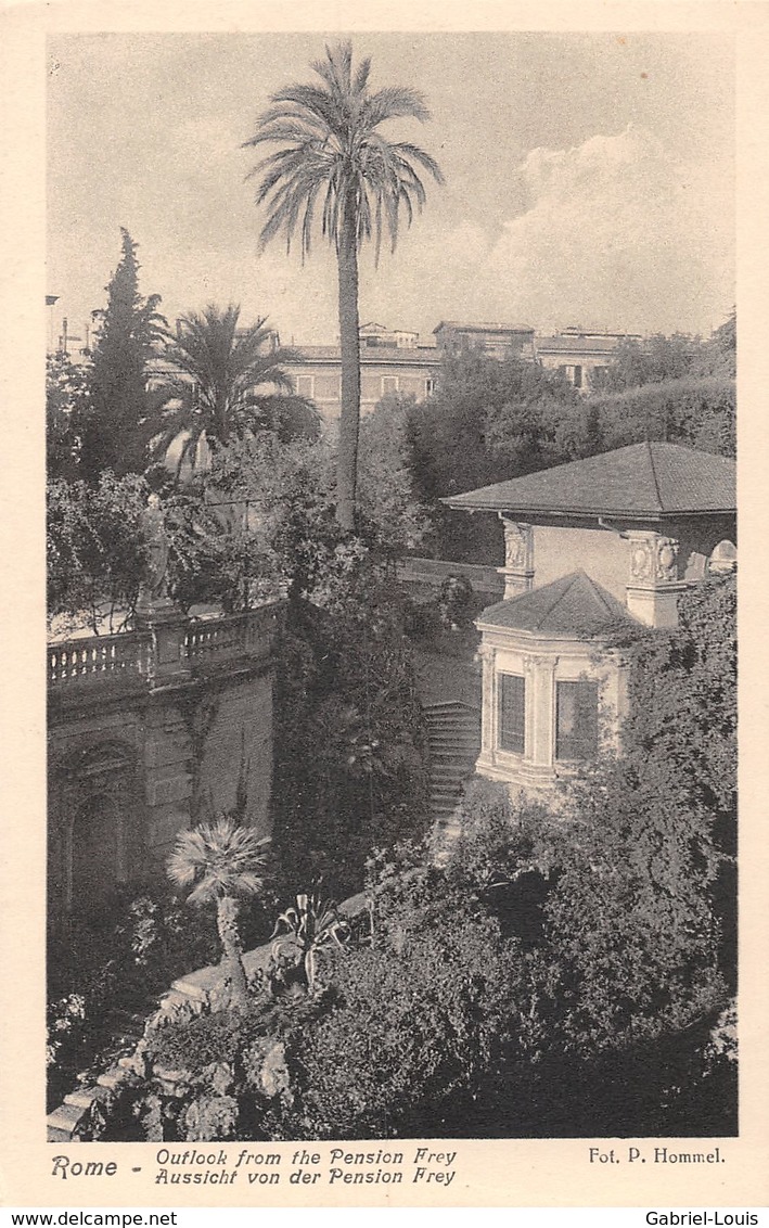 Rome Outlook From The Pension Frey - Cafés, Hôtels & Restaurants