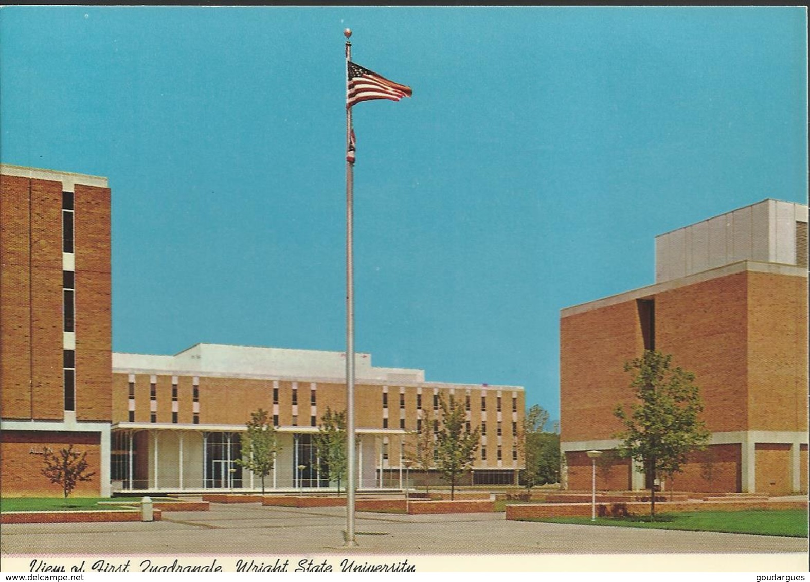 View Of First Quadrangle Wright State University. - Dayton