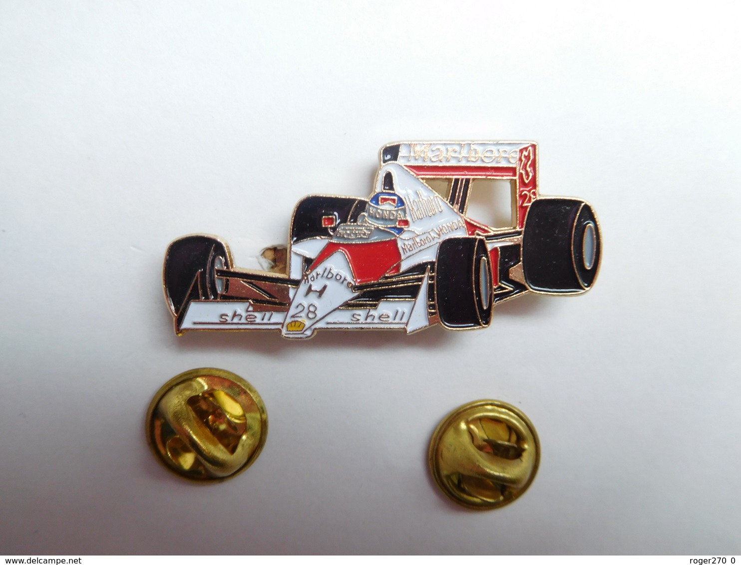 Beau Pin's , Auto , F1 , McLaren Honda , Shell , Tabac Marlboro , Gerhard Berger - F1