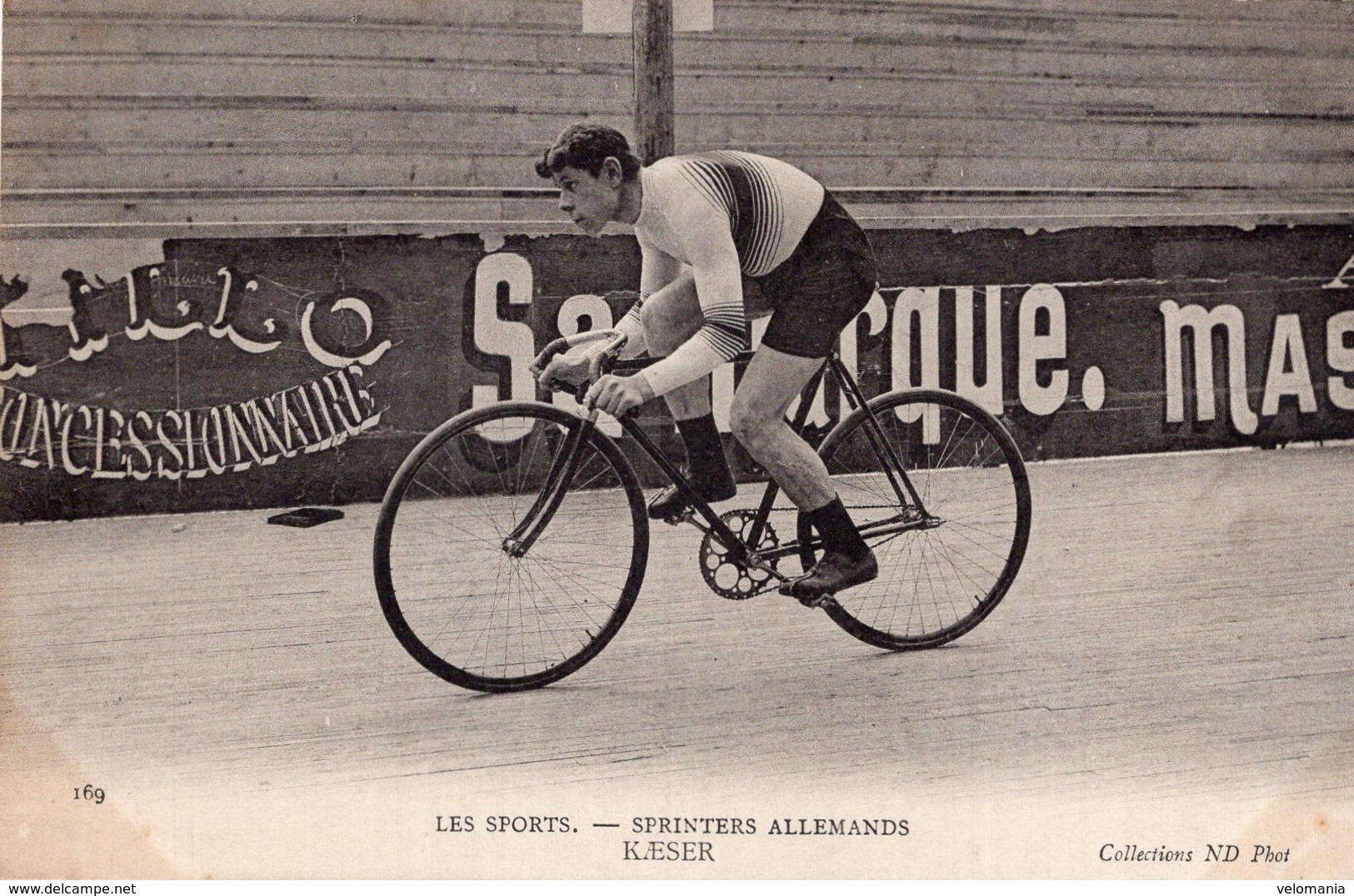 S4252 Cpa Cyclisme Sprinters Allemands Kaeser - Cyclisme