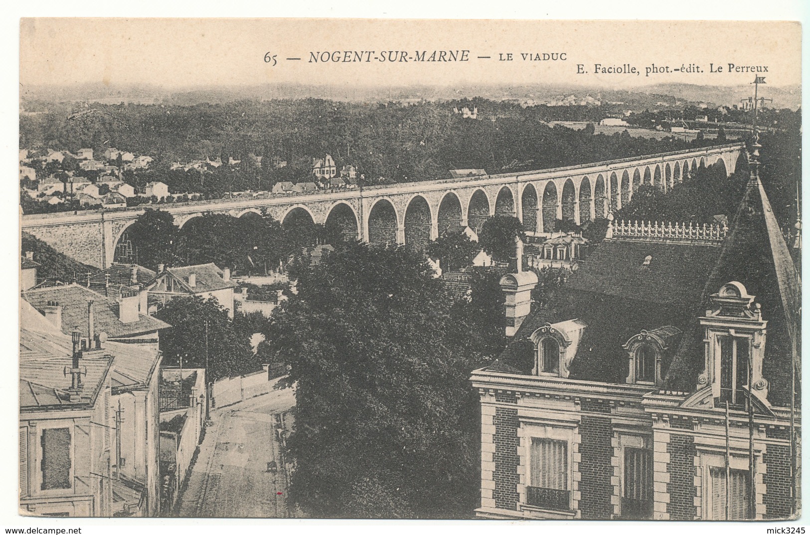 Nogent Sur Marne - Le Viaduc - Ed Faciolle - Nogent Sur Marne