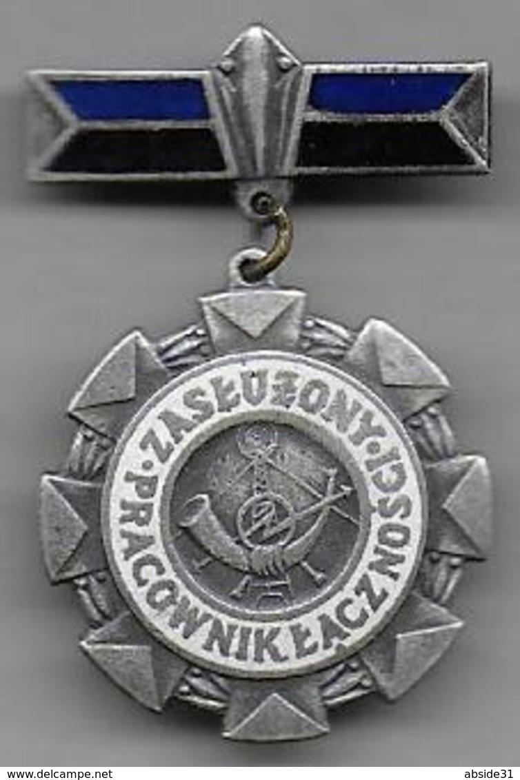 Médaille De Pologne émaillée - Other & Unclassified